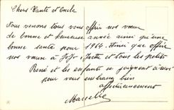 CPA Fantasy Happy New Year Horseshoe