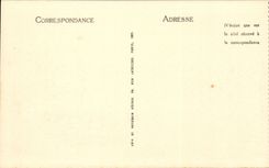 Nettes CPA der allgemeine Garten und das Kasino