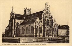 Surroundings of Borough in Bresse CPA the chorus Church of Husks