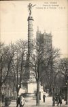 Paris CPA Place du Chatelet Colonne de la Victoire