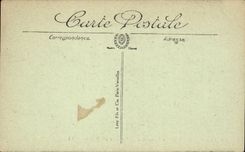 Paris CPA the bridge of the Harmony the House of Commons