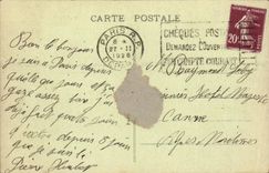 Paris CPA the tomb of the unknown soldier buries under Arc de Triomphe 11 Nov 1920