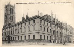 Paris CPA College Henri IV turn of the old abbey Sainte Genevieve