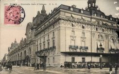 Paris CPA Nouvelle parks of Orleans