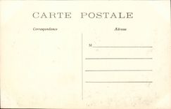 Paris CPA le Louvre vue generale