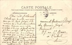 Paris CPA Church Saint Medard