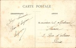 Paris CPA la Seine et les Tuileries