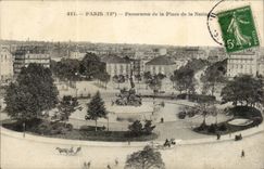Paris CPA Panorama de la place de la Nation