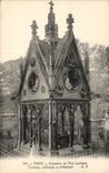 Paris CPA Cemetery of the Father Lachaise Tomb of Heloise and abeliard