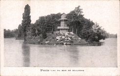 Paris CPA Lac du bois de Boulogne