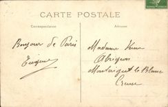 Paris CPA the palate of Trocadero and the bridge of Iena