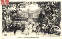 CPA Fantasy Chantecler Act III the day of guinea fowl