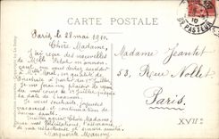 CPA Fantasy Chantecler Act III the day of guinea fowl