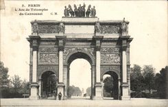 Paris CPA Arc de triomphe du carrousel