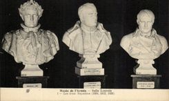 Paris CPA Museum of the army Louvois Room three Napoleon (1804 1812 1820)