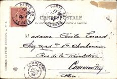 Paris CPA the bridge Alexandre III