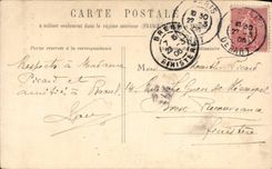 Paris CPA La grille du palais de justice