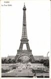 Paris CPA the Eiffel Tower