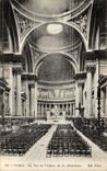 Paris CPA the nave of the church of the Madeleine