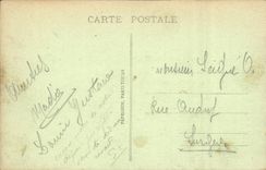 Paris CPA Train station of the east