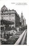 Paris CPA Le palais de justice et le marche aux fleurs