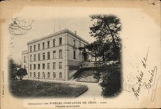 Paris CPA Pensionnat des fideles compagnes de Jesus Facade principale