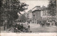 Paris CPA Boulevard and Porte Saint Martin