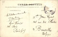 Paris CPA Gate Saint Martin and Boulevards