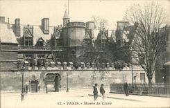 Paris CPA Museum of Cluny