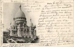 Paris CPA Le Sacre Coeur de Montmartre