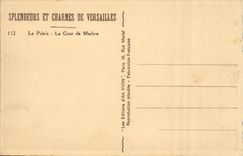 Versailles CPA the palate marble court