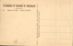 Versailles CPA Gardens of the palate Basin of Apollo
