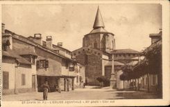 Str Savin CPA die Abteikirche