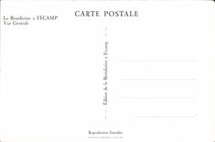 CPA Fantaisie La Benedictine a Fecamp Vue generale