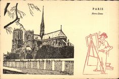 CPA Fantaisie Paris Notre DAme