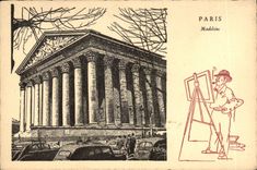 CPA Fantaisie Paris Madeleine