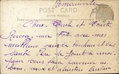 CPA Fantasy Woman Real photo the Romainville Lilacs