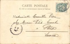 Paris CPA Palais de Justice Place Dauphine