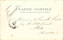 Paris CPA Garden Of Trocadero