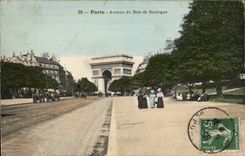 Paris CPA Which occurred of the Bois de Boulogne