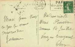 Paris CPA La Conciergerie et le marche aux fleurs 