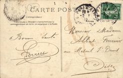 Paris CPA work of the bridge of Invalides Trocadero