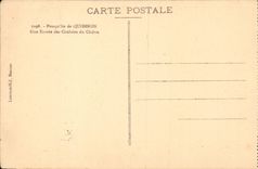 CPA Peninsula of Quiberon Entering of the corridors of the cloister