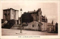 CPA Albi das Museum (Palast des alten Erzbischofs)