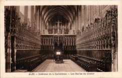 CPA Albi die Kathedraleinnenstalle des Chors