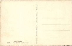 CPA Lourdes the miraculous cave