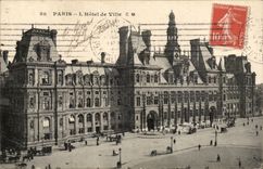 CPA Paris L'hotel de ville