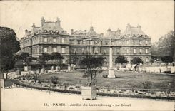 CPA Paris the Garden of Luxembourg the Senate