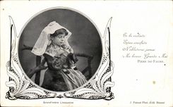 CPA Fantasy Large child mother Limousine