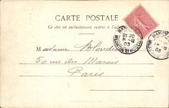 CPA Fantasy Man Great contest 500000 francs of price